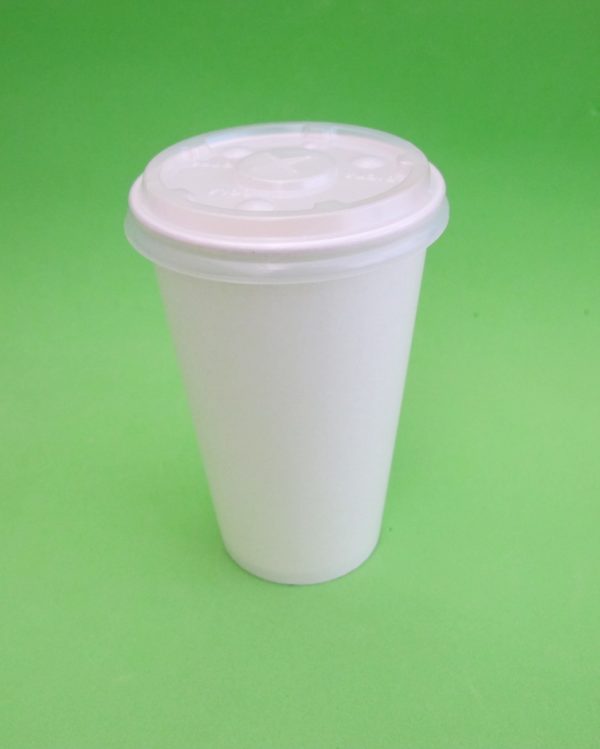 Tapa plastica para vaso de papel – Bebidas Frias