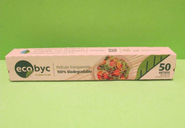 Papel film biodegradable – uso alimenticio
