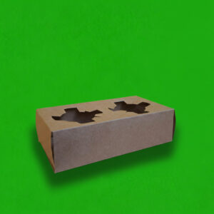 porta vasos de papel kraft