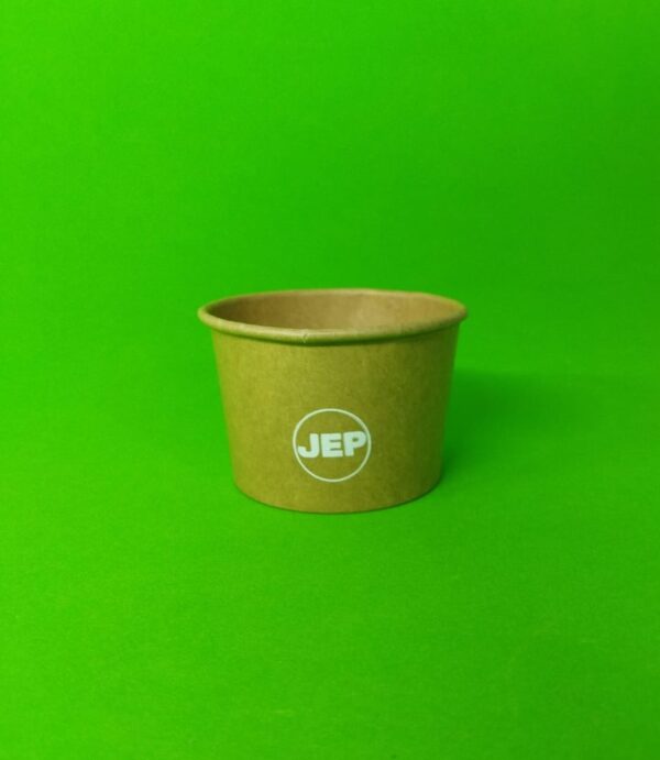 Tazones y bowls base ancha papel kraft - personalizados